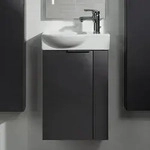 Fackelmann SBC Waschtischunterschrank 44 cm mit 1 T&uuml;r, Anschlag links, Badm&ouml;bel,