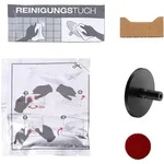 Keuco Reva Black Selection Klebe-Set Nr. 5 mit Rosette, Accessoires,...