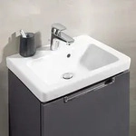 Villeroy & Boch Subway 2.0 Handwaschbecken, Badkeramik, 7315F0R1, wei&szlig; mit