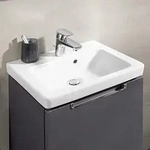 Villeroy & Boch Subway 2.0 Handwaschbecken, Badkeramik, 7315F501, wei&szlig; alpin