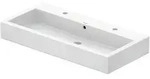 Duravit Vero Waschtisch 100 cm, mit 2 Hahnl&ouml;chern, mit &Uuml;berlauf, Badkeramik,