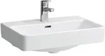 LAUFEN PRO S Compact Waschtisch 55 cm, mit 1 Hahnloch, mit &Uuml;berlauf, Badkeramik,
