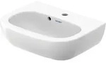 Duravit D-Code Handwaschbecken 45 cm, Badkeramik, 0705450000, wei&szlig;