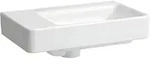 LAUFEN PRO S Handwaschbecken 48 cm asymmetrisch, ohne Hahnloch, mit &Uuml;berlauf,...