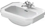 Duravit 1930 Handwaschbecken 50 cm, Badkeramik, 0785500000, wei&szlig;
