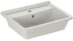 Duravit Starck 3 Einbauwaschtisch 56 cm mit 1 Hahnloch, Badkeramik, 0302560000,...