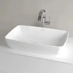 Villeroy & Boch Artis Aufsatzwaschtisch, rechteckig 41725801, Badkeramik, wei&szlig; alpin