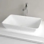 Villeroy & Boch Venticello Halbeinbau-Aufsatzwaschtisch 55 x 36 cm, ohne...