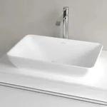 Villeroy & Boch Venticello Halbeinbau-Aufsatzwaschtisch 55 x 36 cm, ohne...