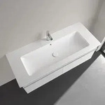 Villeroy & Boch Venticello Schrankwaschtisch 120 x 50 cm, mit 1 Hahnloch, mit