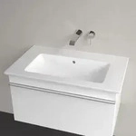 Villeroy & Boch Venticello Schrankwaschtisch 80 x 50 cm, ohne Hahnloch, mit