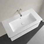 Villeroy & Boch Venticello Schrankwaschtisch 100 x 50 cm, ohne Hahnloch, mit