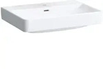 LAUFEN PRO S Waschtisch 65 cm, mit 1 Hahnloch, mit &Uuml;berlauf, Badkeramik,