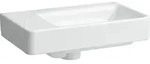LAUFEN PRO S Handwaschbecken 48 cm asymmetrisch, ohne Hahnloch, mit &Uuml;berlauf,...