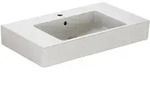Duravit Vero M&ouml;belwaschtisch 85 cm, mit 1 Hahnloch, mit &Uuml;berlauf, Badkeramik, wei&szlig;