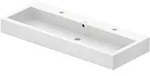 Duravit Vero Waschtisch 120 cm, mit 2 Hahnl&ouml;chern, mit &Uuml;berlauf, Badkeramik,