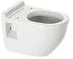 Duravit Starck 3 Wand-WC Comfort Sitzh&ouml;he + 5 cm, Badkeramik, wei&szlig;