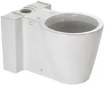 Duravit Starck 1 Stand WC-Kombination Tiefsp&uuml;ler, Badkeramik, wei&szlig;