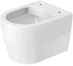 Duravit ME by Starck Wand-WC Compact Rimless 2530092000, Badkeramik, wei&szlig;/wei&szlig; mit