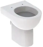 Geberit Renova Stand-WC Flachsp&uuml;ler, Abgang horizontal, Badkeramik, 203010000, wei&szlig;