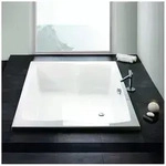 Hoesch Largo Rechteck-Badewanne 200 x 140 cm, Badewannen, 3692.010, wei&szlig;