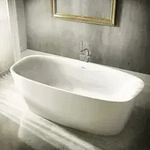 Ideal Standard Dea freistehende K&ouml;rperform-Badewanne 180 x 80 cm, Badewannen, wei&szlig;