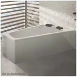 Hoesch Largo Eck-Badewanne 180 x 140 cm rechte Ausf&uuml;hrung, Badewannen,...