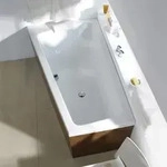 Duravit Paiova Eck-Badewanne 170 x 100 cm, Ecke links, Badewannen, wei&szlig;