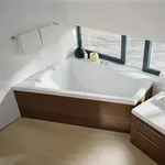 Duravit Paiova Eck-Badewanne 180 x 140 cm Ecke links 700216000000000, Badewannen,