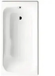 Kaldewei Dyna Set Star 625 Badewanne 150 x 75 cm mit Griffbohrung, Badewannen,