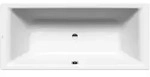 Kaldewei Puro Duo 664 Badewanne 180 x 80 cm, Badewannen, alpinwei&szlig;