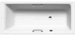Kaldewei Puro 653 Badewanne 180 x 80 cm Ambiente, Badewannen, alpinwei&szlig;