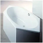 Hoesch Armada Sechseck-Badewanne 170 x 80 cm, Badewannen, 6174.010, wei&szlig;