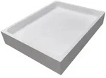 Sturotec Wannentr&auml;ger f&uuml;r Bette Quinta Duschwanne flach 90 x 75 x 15 cm,