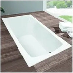 Hoesch Largo Rechteckbadewanne 170 x 90 cm 3709.010, Badewannen, wei&szlig;