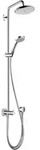 hansgrohe Croma 220 Showerpipe Reno mit Brausearm 40 cm, Badarmaturen, 27224000,