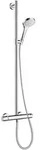 hansgrohe Croma Select S Multi SemiPipe mit Thermostatarmatur 27247400, Badarmaturen,