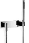 Dornbracht Symetrics Schlauchbrausegarnitur mit Abdeckplatte, Badarmaturen,