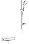 hansgrohe Raindance Select E 120 Combi 65 cm, Badarmaturen, 27038400, chrom/wei&szlig;