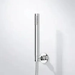 Steinberg Serie 100 Handbrause mit Wandhalter; 100.1650, Badarmaturen, chrom