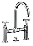 AXOR Montreux Zweigriff-Br&uuml;ckenarmatur, Badarmaturen, 16510000, chrom