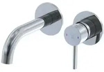 Steinberg Serie 100 Waschtisch-Einhebelmischer-Wandbatterie, Badarmaturen, 100...