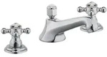 Kludi 1926 Waschtisch-3-Locharmatur DN 15, Ausladung 12,5 cm, Badarmaturen,