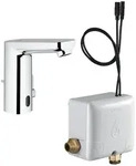 GROHE Eurosmart CE Waschtischbatterie mit Mischung und Powerbox Infrarot Elektronik,
