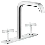 AXOR Citterio E 3-Loch Waschtischarmatur mit Montageplatte, Badarmaturen, 36116000,