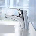 Hansa HANSAMIX Waschtisch-Einhand-Einlochbatte, Badarmaturen, chrom