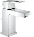 GROHE Eurocube Einhandmischbatterie mit Ablaufgarnitur, Badarmaturen, 2339000E, chrom