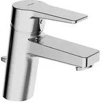 Hansa HANSATWIST Waschtisch Einhand Einlochbatterie, Badarmaturen, chrom