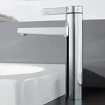 Hansa HANSALOFT Waschtisch-Einhand-Einlochbatterie ohne Ablaufgarnitur, Badarmaturen,