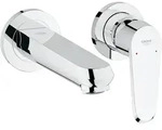 GROHE Eurodisc Cosmopolitan 2-Lochbatterie 19573002, Badarmaturen, chrom